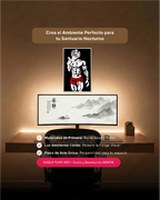 Baki Hanma Edición Limitada: Cuadro de Madera MDF Negra