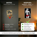 Baki Hanma Edición Limitada: Cuadro de Madera MDF Negra