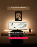 Bart Simpson: Cuadro Decorativo en Madera MDF Negra