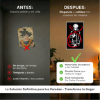 Satoru Gojo Edición Limitada: Cuadro de Madera MDF Negra