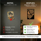 Spiderman: Cuadro Decorativo en Madera MDF Negra Minimalista