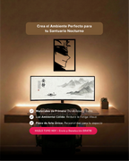 Arte de pared temático para setup gamer con silueta de icono del infinito en MDF, ideal para ambientes de anime.